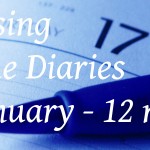 Blessing of Diaries 12 noon, 1 January.