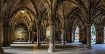Cloisters of the University of Glasgow